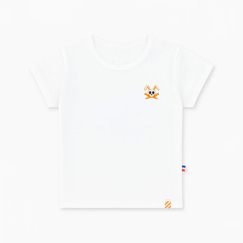 tshirt hotot blanc en coton bio papate